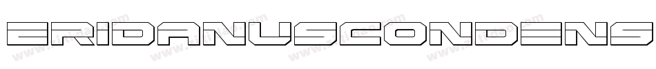EridanusCondensedSemiItalic-rMDO字体转换