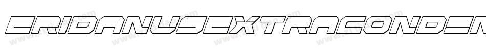 EridanusExtraCondensed-RmXW字体转换