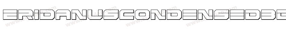 EridanusCondensed3D-nBYM字体转换