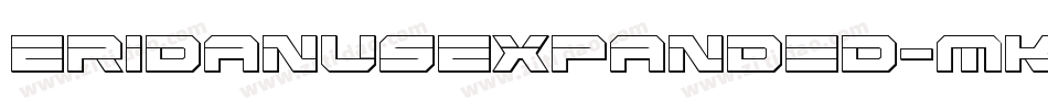 EridanusExpanded-MK3e字体转换