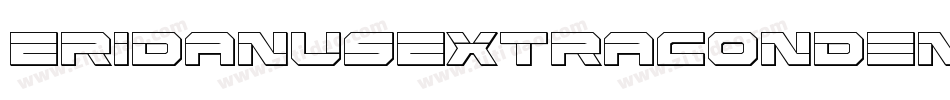 EridanusExtraCondensed-RmXW字体转换