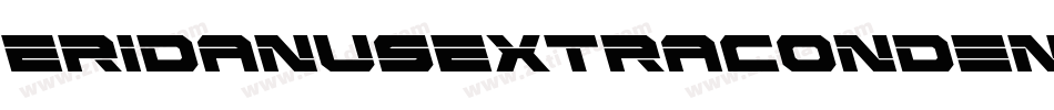 EridanusExtraCondensed-RmXW字体转换
