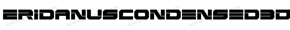 EridanusCondensed3D-nBYM字体转换