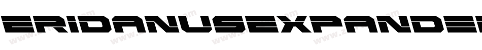 EridanusExpanded-MK3e字体转换