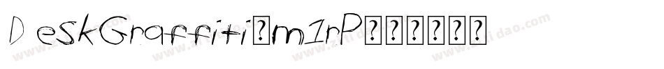 DeskGraffiti-m1rP字体转换
