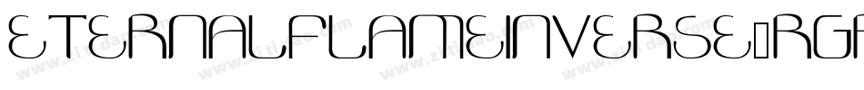EternalFlameInverse-rgrmK字体转换