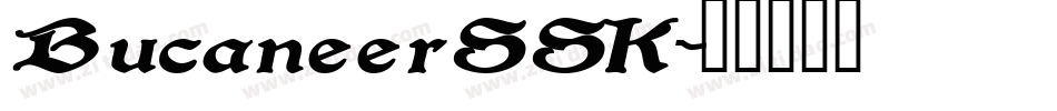 BucaneerSSK字体转换