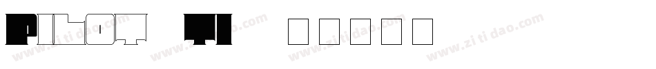 Pilot-2TI-2字体转换