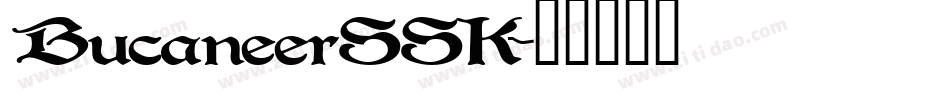 BucaneerSSK字体转换