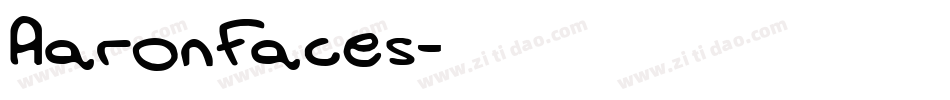 Aaronfaces字体转换