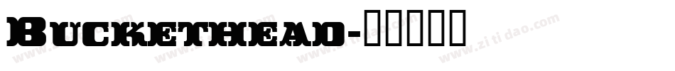 Buckethead字体转换