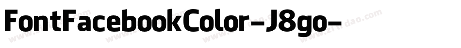 FontFacebookColor-J8go字体转换