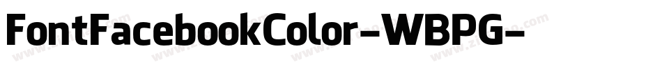 FontFacebookColor-WBPG字体转换 FontFacebookColor-WBPG字体转换