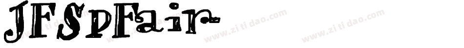 JFSpFair字体转换