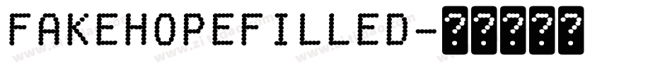 FakeHopeFilled字体转换