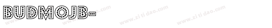 budmojb字体转换