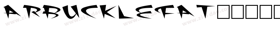ArbuckleFat字体转换