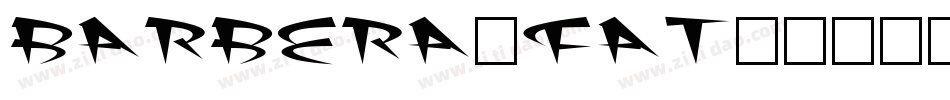 Barbera-Fat字体转换