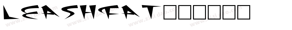 LeashFat字体转换
