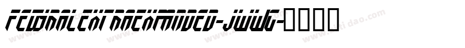 FedyralExtraExpanded-jwWG字体转换