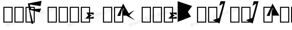 RoofRunnersActiveBold-odPA字体转换