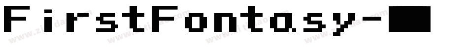 FirstFontasy字体转换