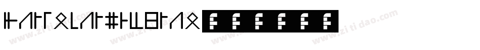 TreasureFingers字体转换
