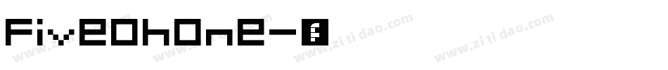 FiveOhOne字体转换