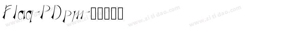 Flag-PDpm字体转换