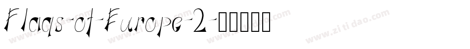 Flags-of-Europe-2字体转换