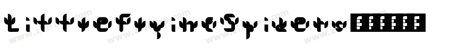 LittleFlyingSpiders字体转换