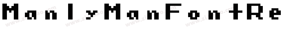ManlyManFontRegular-ladX字体转换