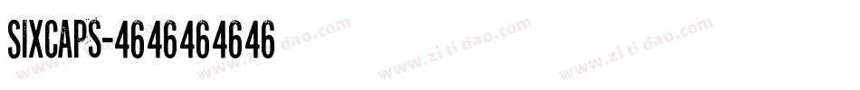 SixCaps字体转换