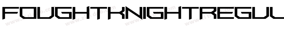 FoughtknightRegular-Xz9d字体转换