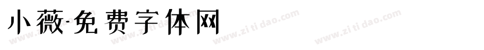 小薇字体转换