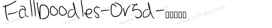 FallDoodles-Or5d字体转换