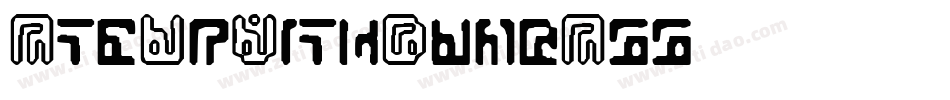 AteUpWithDumbAss字体转换