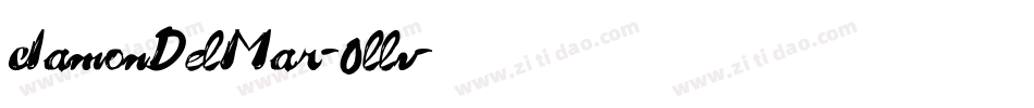 JamonDelMar-0llv字体转换