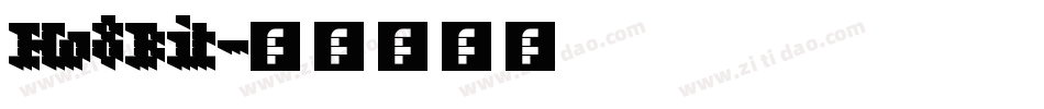 Ho8Bit字体转换