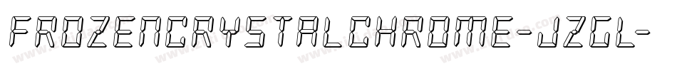 FrozenCrystalChrome-jzGl字体转换