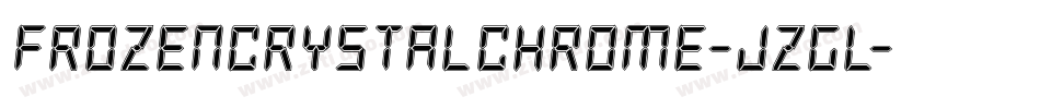 FrozenCrystalChrome-jzGl字体转换