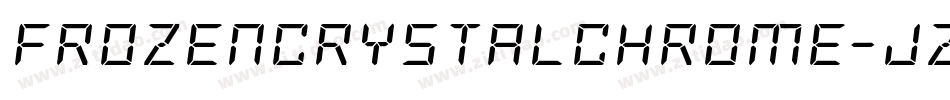 FrozenCrystalChrome-jzGl字体转换