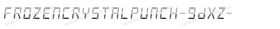 FrozenCrystalPunch-9DxZ字体转换 FrozenCrystalPunch-9DxZ字体转换
