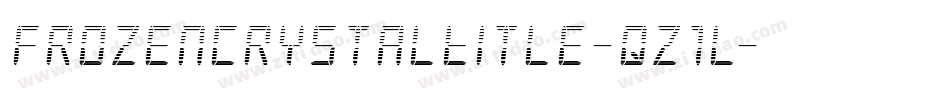 FrozenCrystalTitle-qz1l字体转换 FrozenCrystalTitle-qz1l字体转换