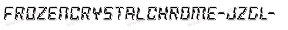 FrozenCrystalChrome-jzGl字体转换