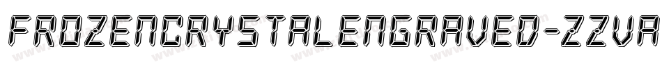 FrozenCrystalEngraved-zzva字体转换 FrozenCrystalEngraved-zzva字体转换