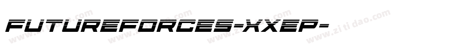 FutureForces-XxeP字体转换