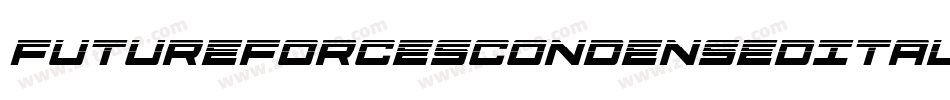 FutureForcesCondensedItalic-03BP字体转换 FutureForcesCondensedItalic-03BP字体转换
