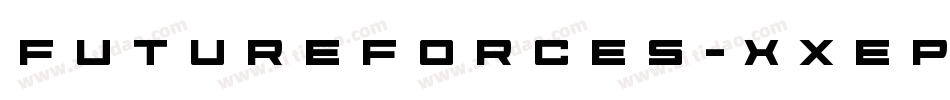FutureForces-XxeP字体转换