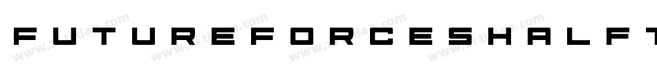 FutureForcesHalftone-alOm字体转换